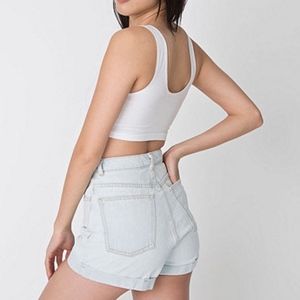 American apparel high waist shorts